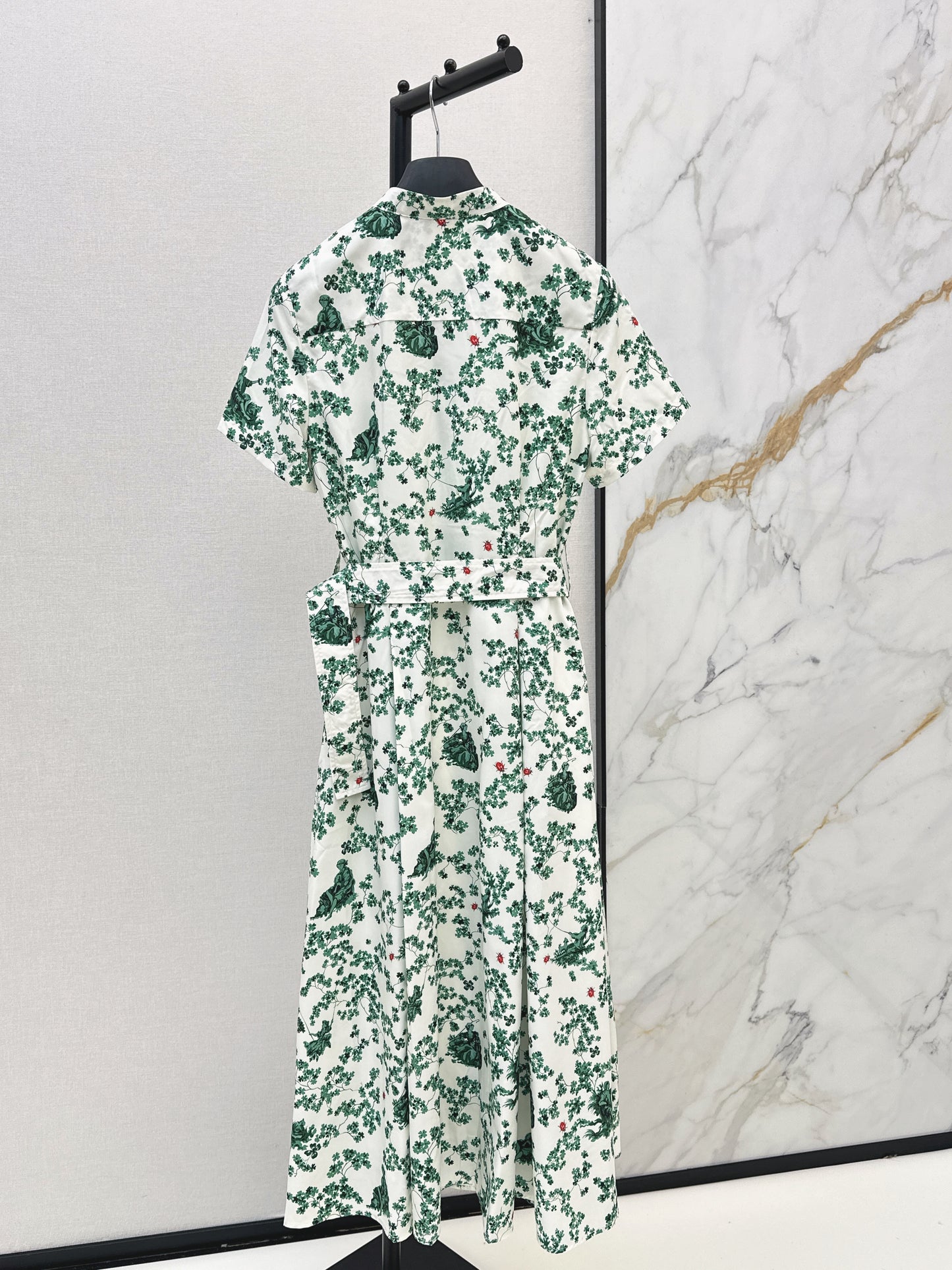 26ss Floral-Print Dress