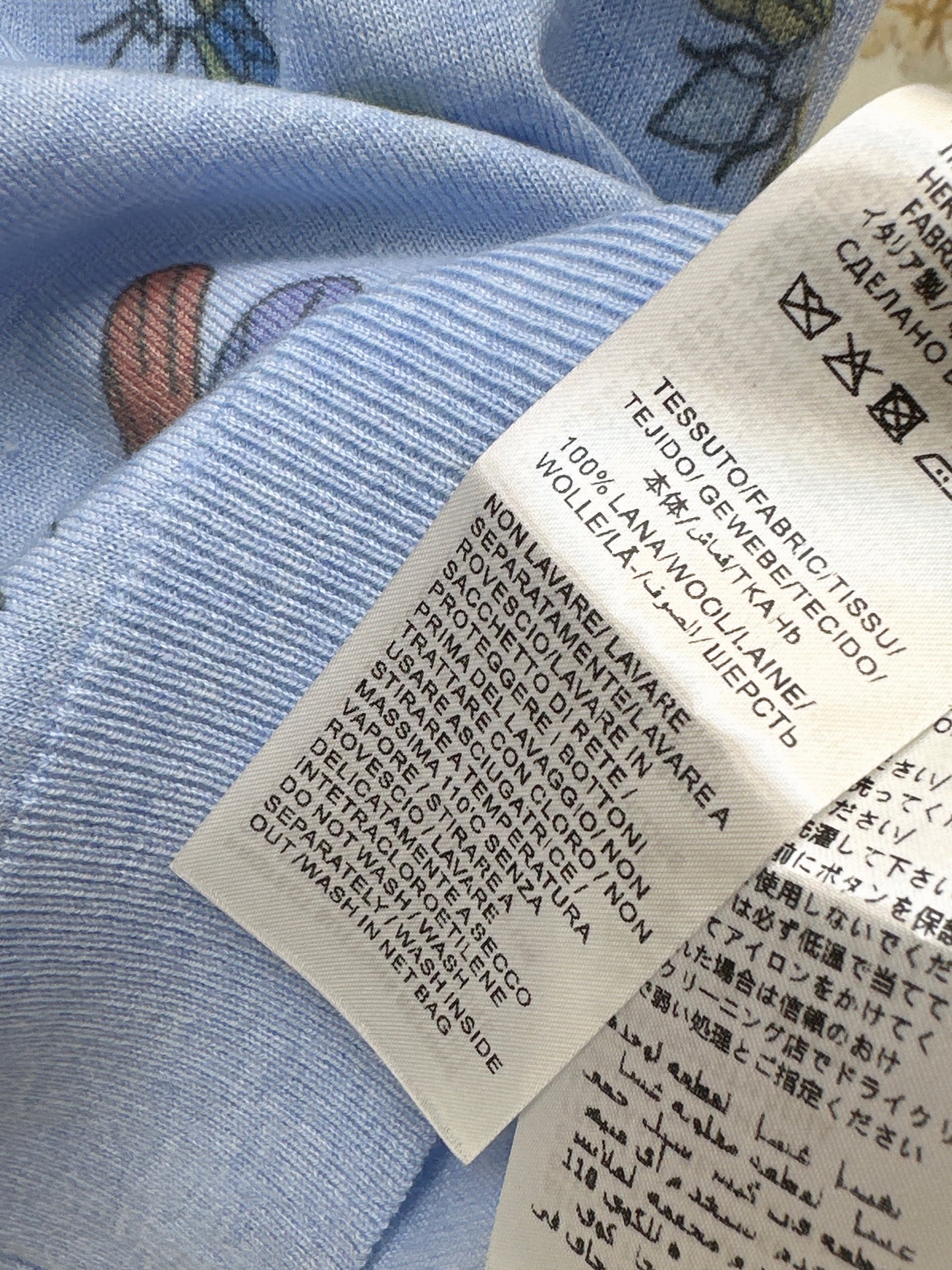 26ss Dragonfly Pattern Embroidered Short Sleeve