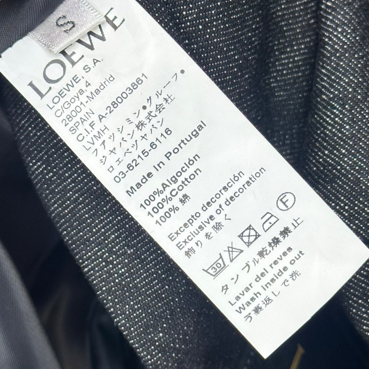 LOEWE/26 New Arrival Denim Jacket