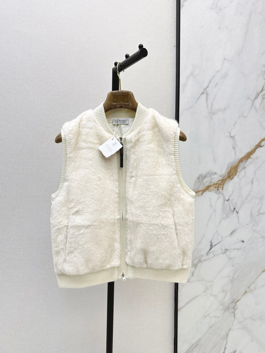 Brunello Cucinelli/26 Fall/Winter Latest Stand-Collar Vest