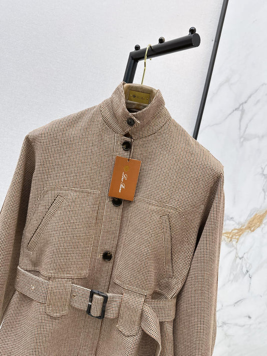 Loro Piana/26 Fall-Winter Houndstooth Coat
