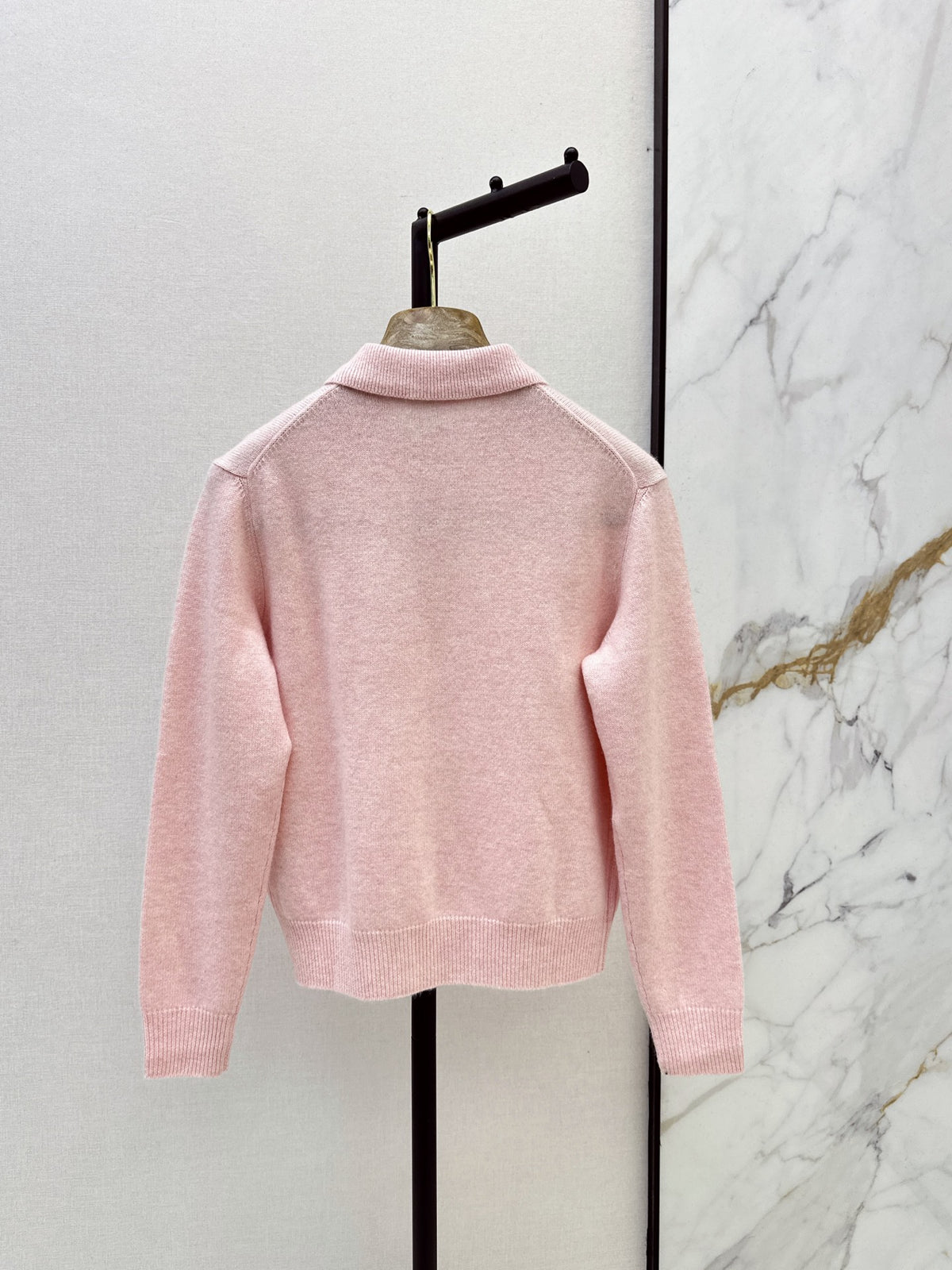 26Latest Autumn/Winter Half-Placket Cashmere Sweater