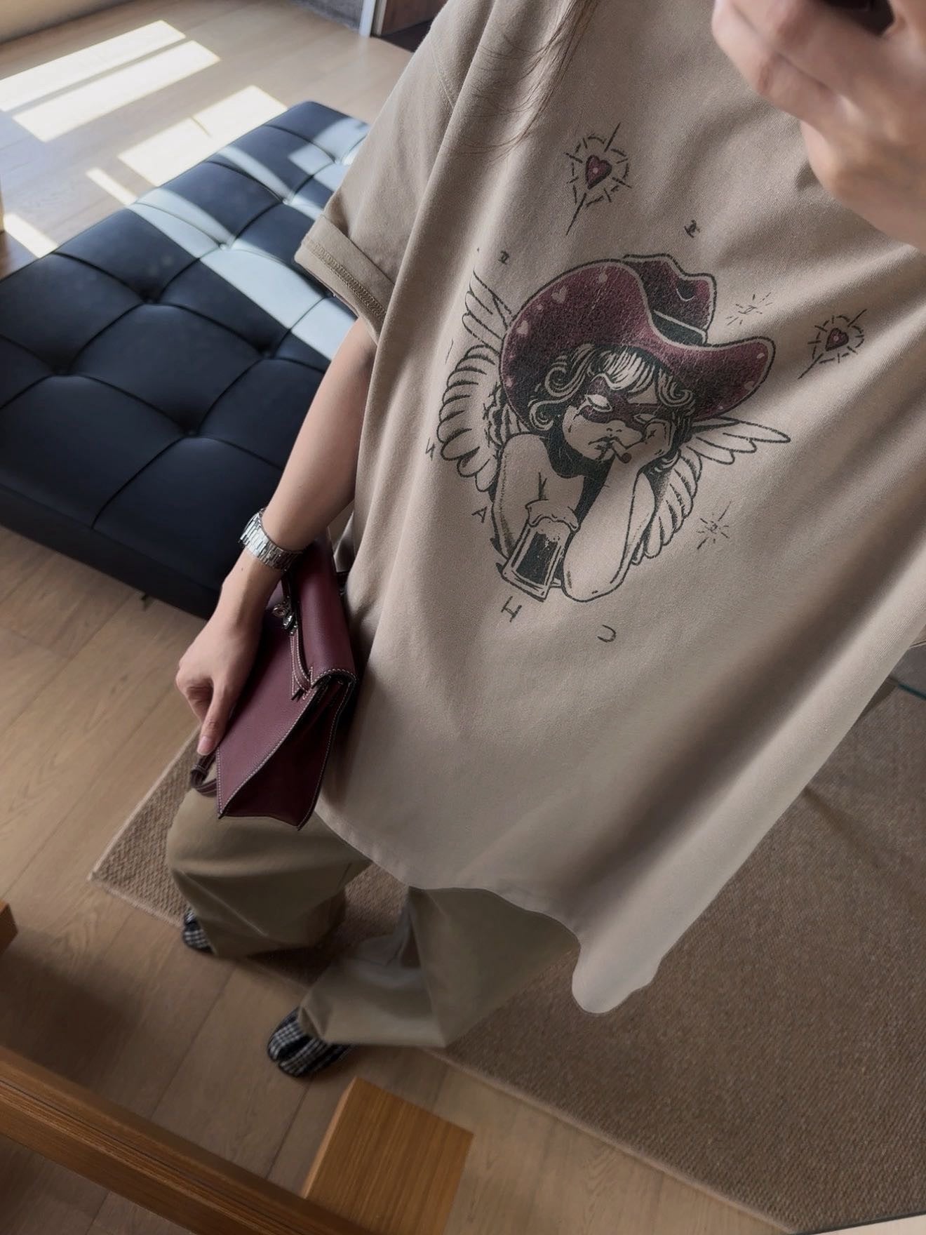 Tencel White Ink T-Shirt