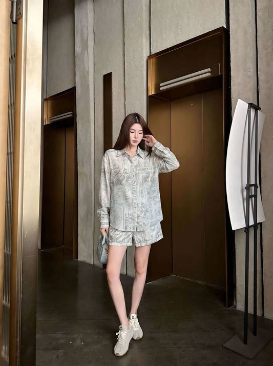 26ss Jungle Print Set