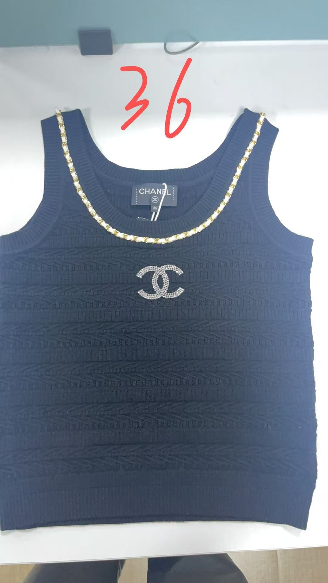 Knit vest(size:36)