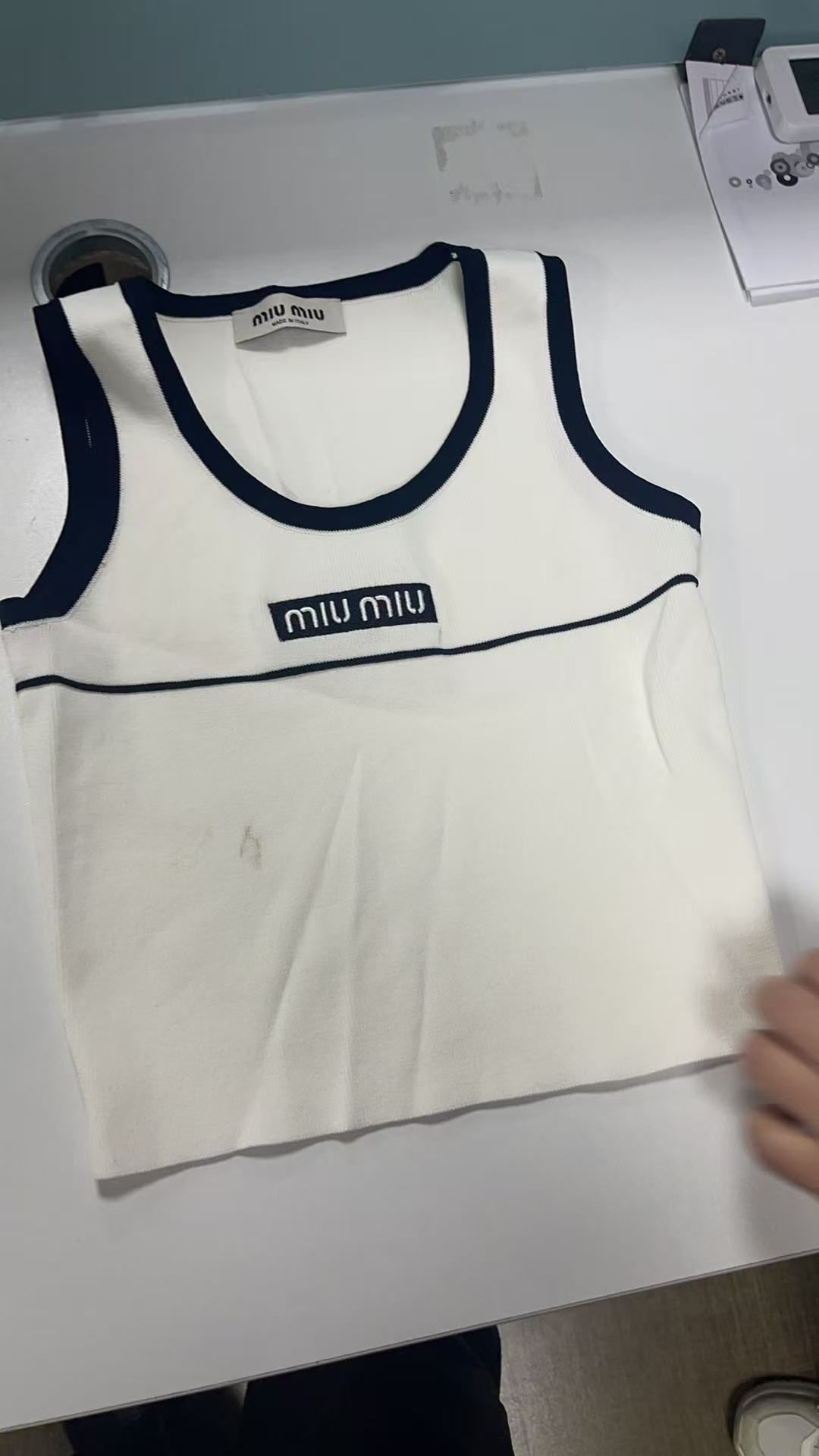 Knit vest(size:F)
