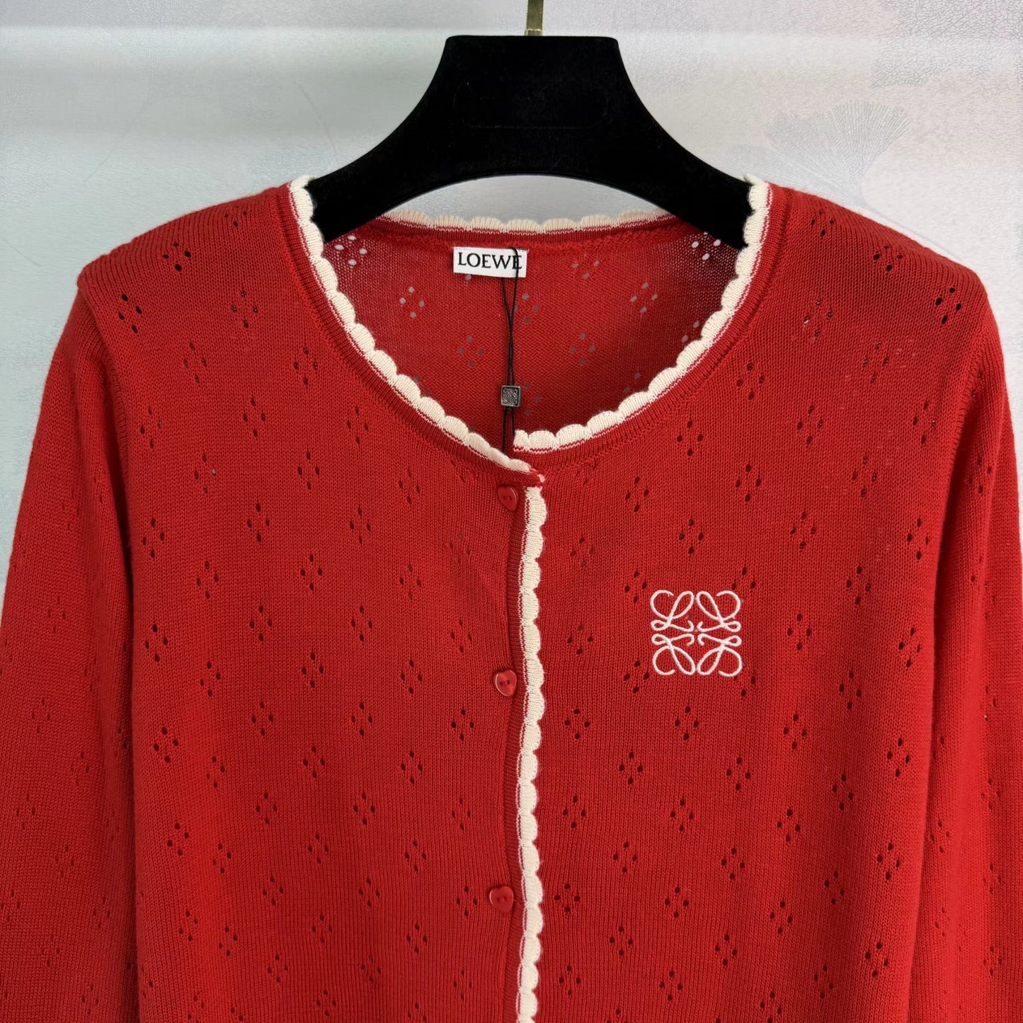 Color-blocked Knit Cardigan