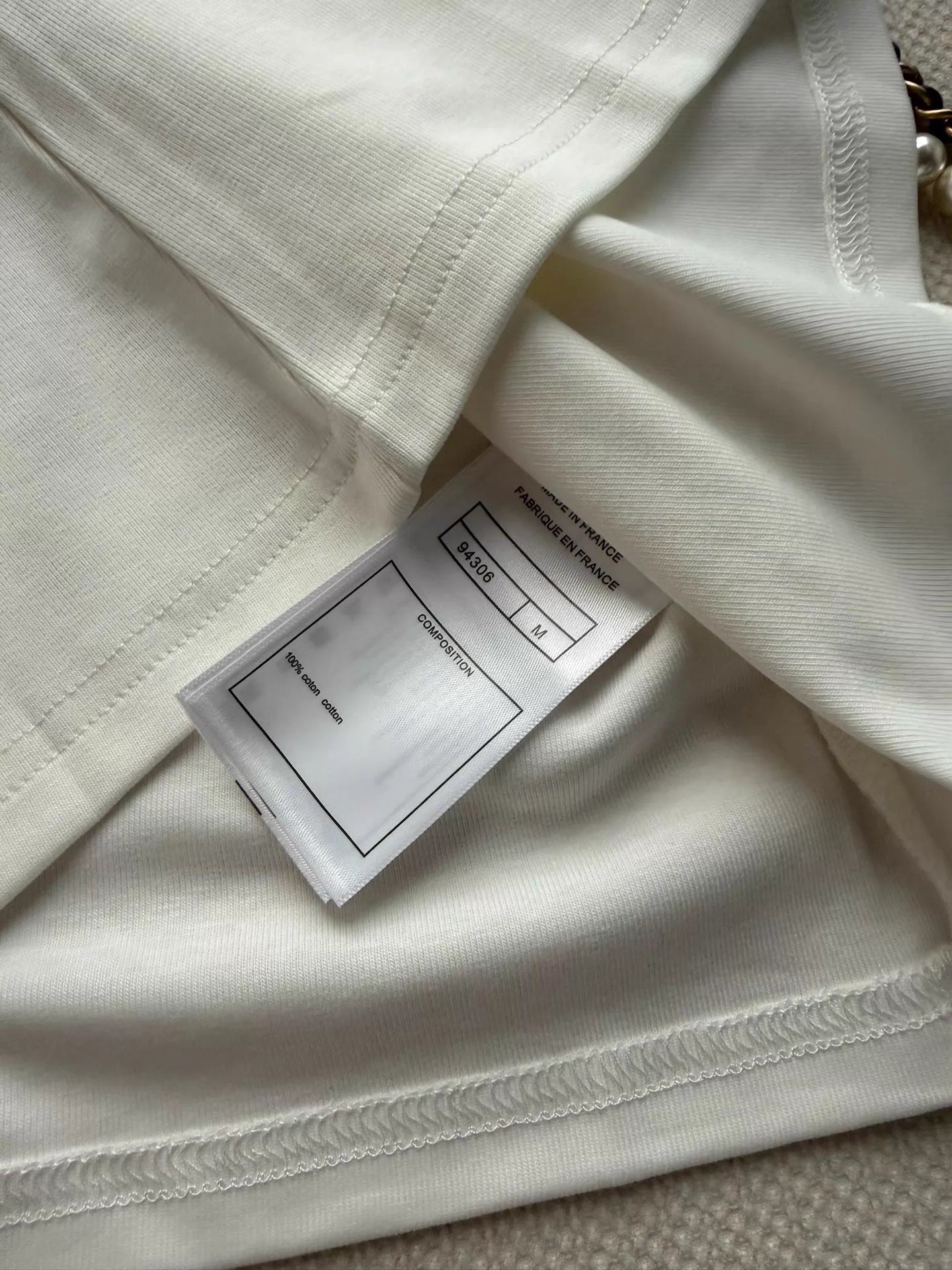 26ss Double C logo T-shirt on the chest