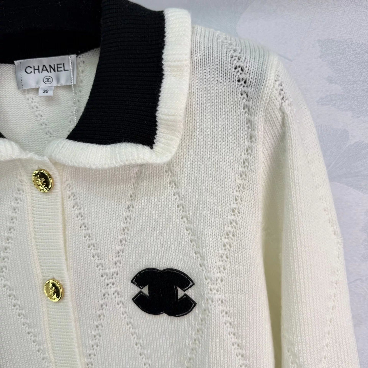 Diamond Pattern Knit Cardigan