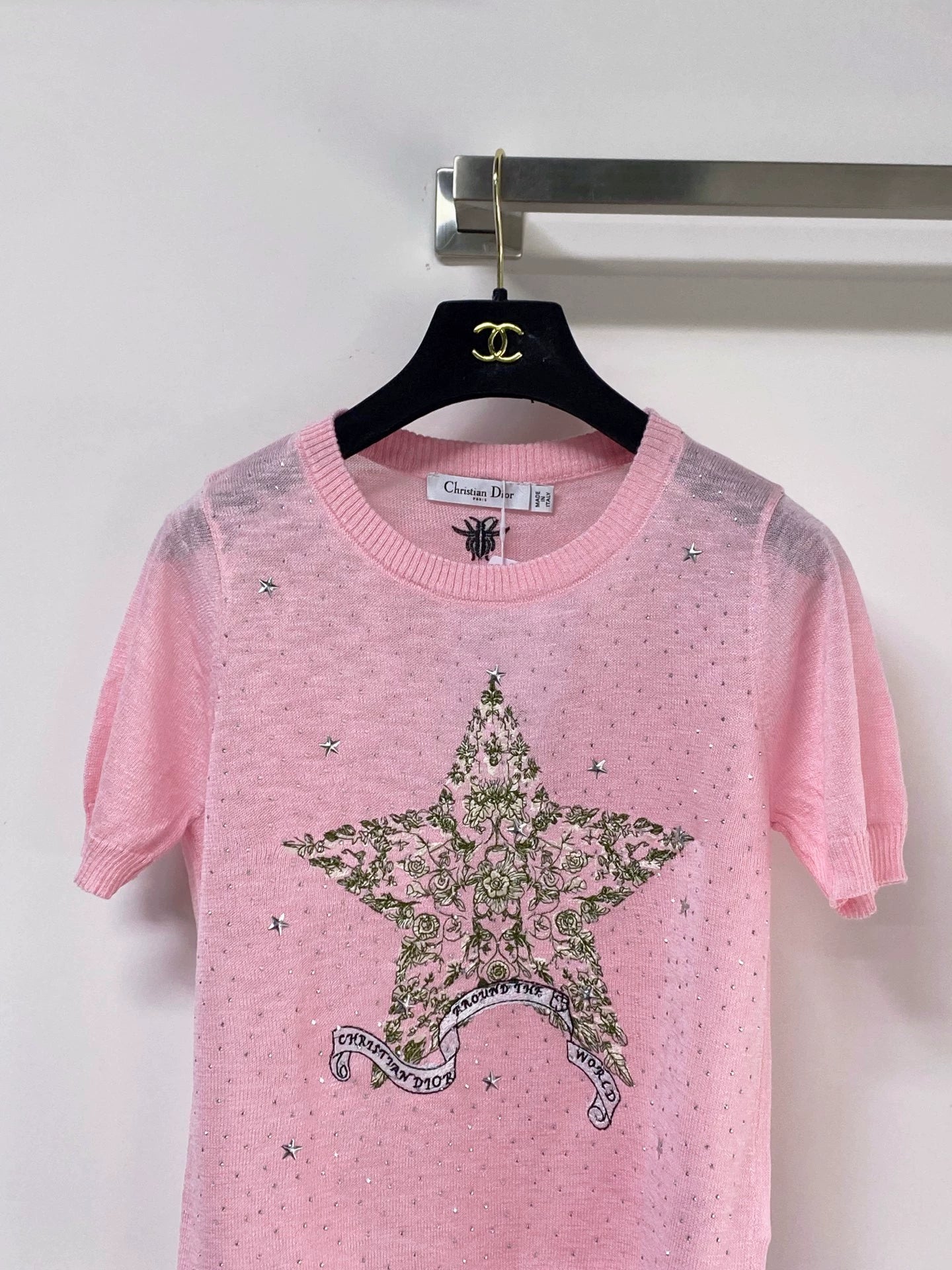 26ss Star Embroidery T-Shirt