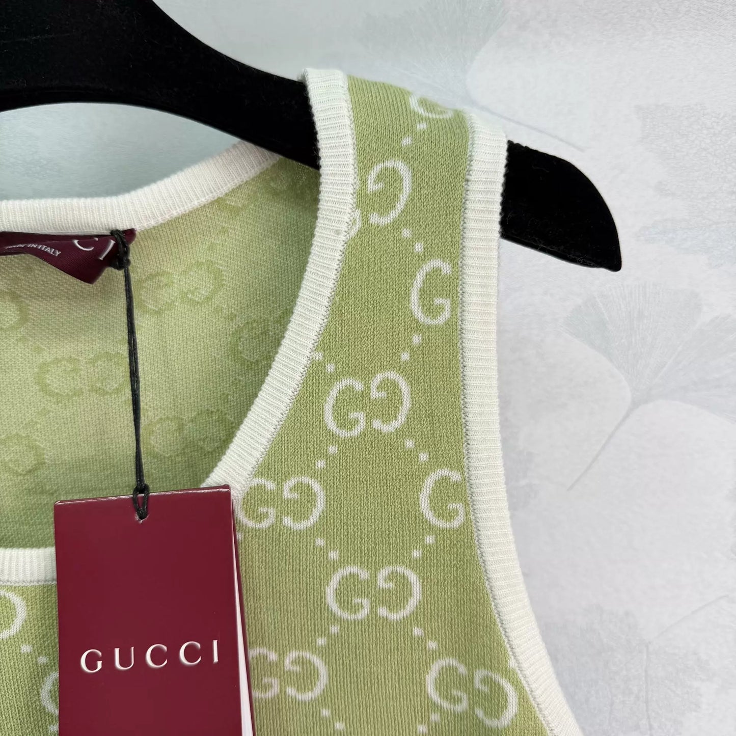 26ss Jacquard Knit Vest