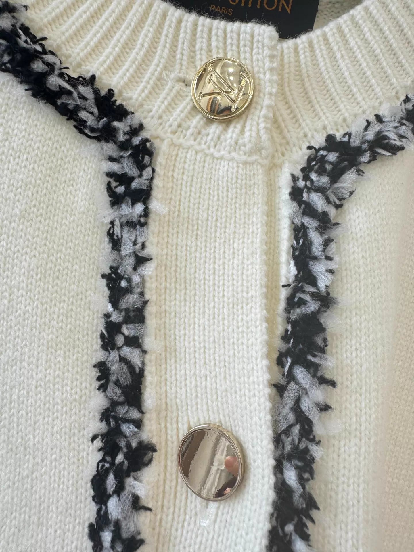 26ss Double Pocket + Sequin Cardigan