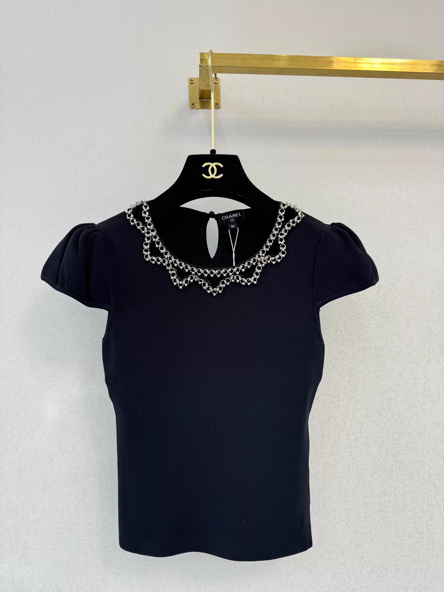Beaded T-shirt