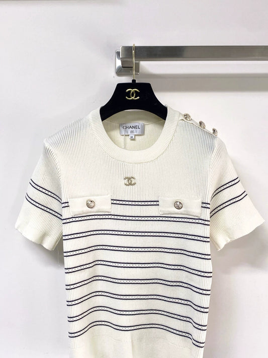 26ss Striped T-shirt