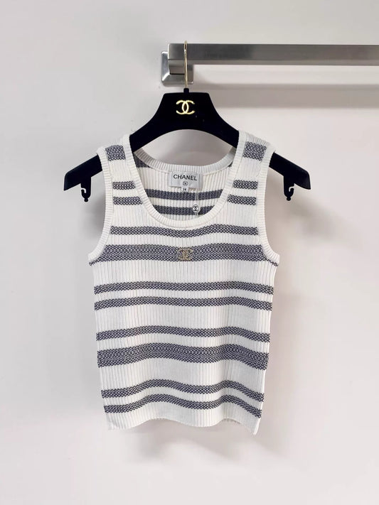 26ss Striped Vest