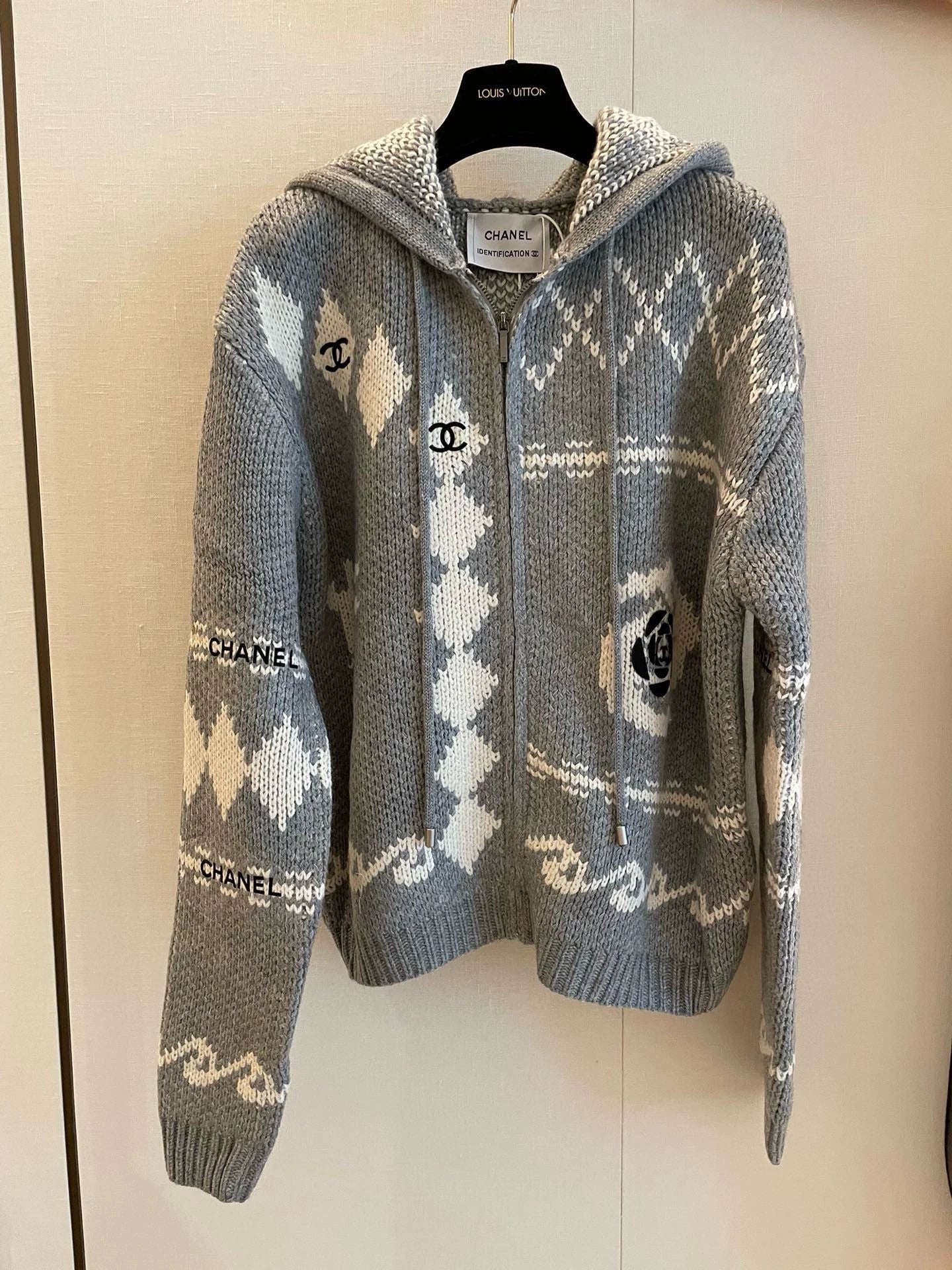 Hooded Zip-Up Sweater