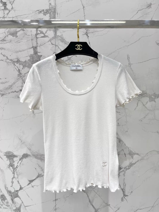 26ss Ruffled T-shirt