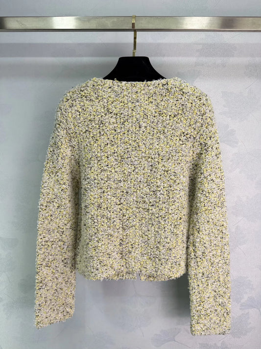 Crew Neck Cardigan