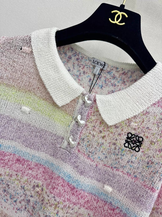 26ss Knitted Polo Shirt