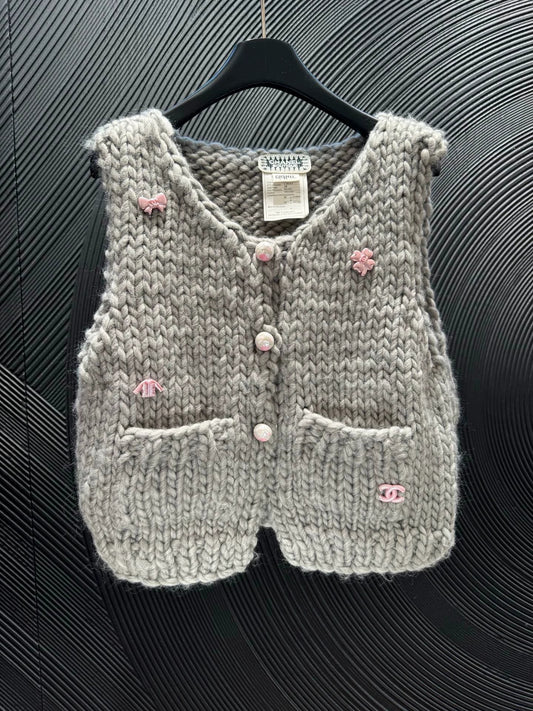 25fw Weaving vest(Medieval Series)
