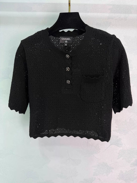 Openwork Lace T-Shirt