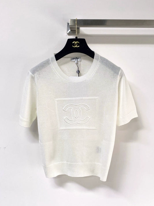 26ss T-shirt with a big logo on the chest