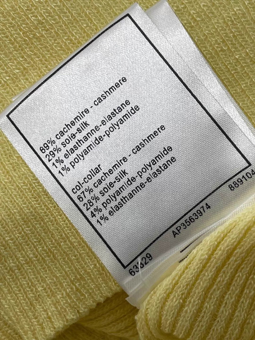 26ss Crew Neck Double C Knit T-Shirt