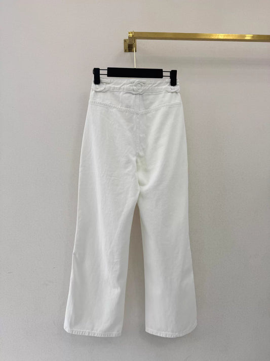 26ss High-waisted straight-leg jeans
