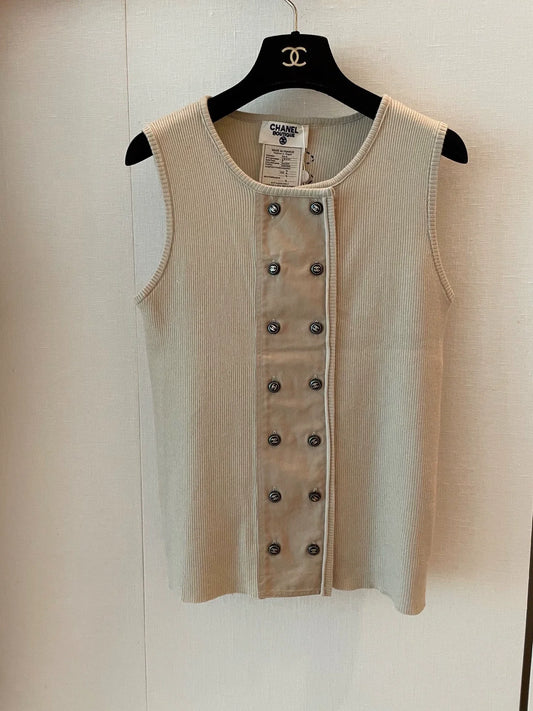 25fw Retro design sleeveless vest(Medieval Series)