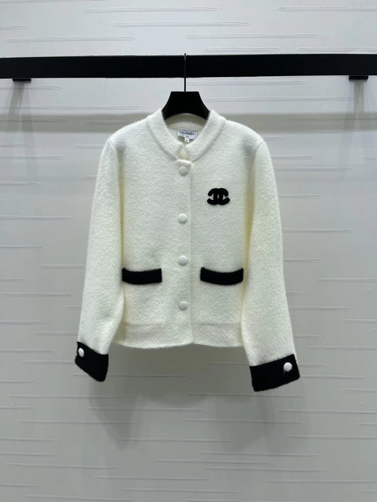Mink Cashmere Cardigan