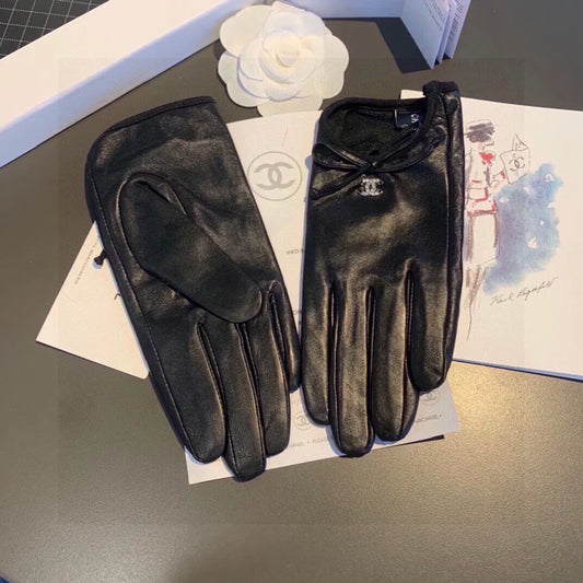 leather gloves