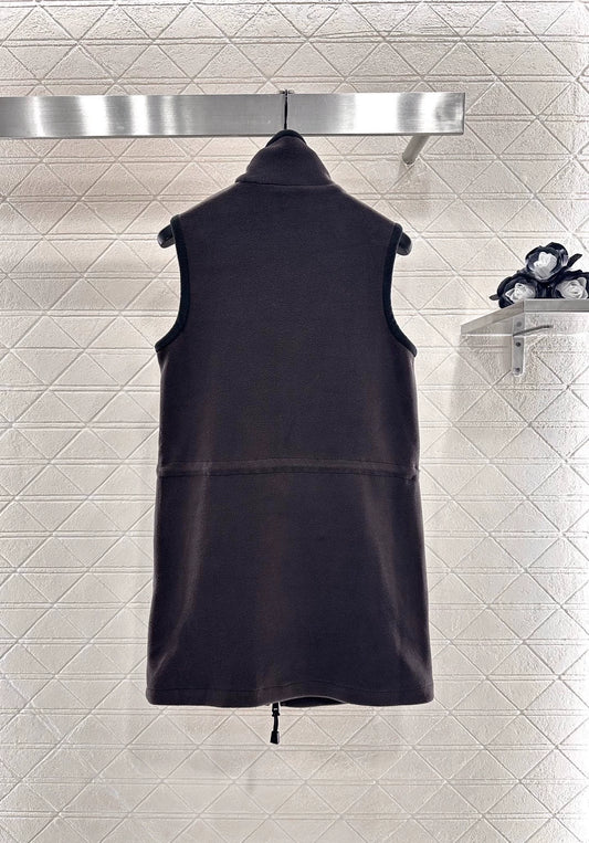 25fw Polar fleece vest skirt