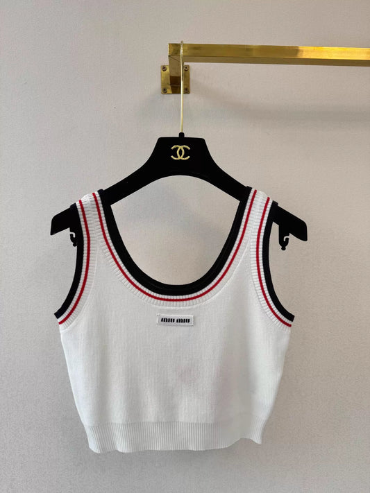 26ss Knitted Sleeveless Vest