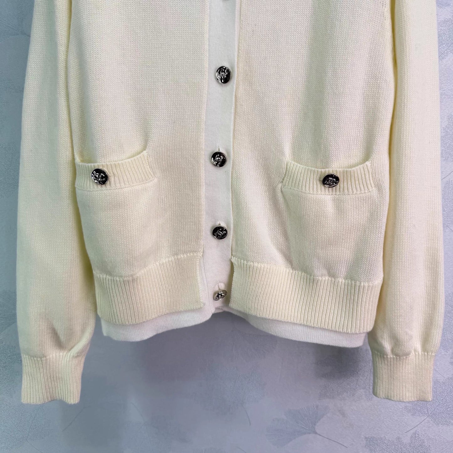 New knitted cardigan