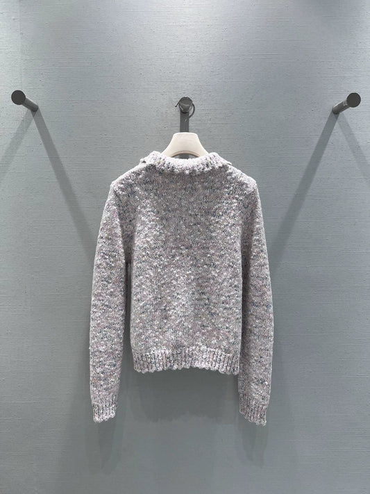 Collared cardigan