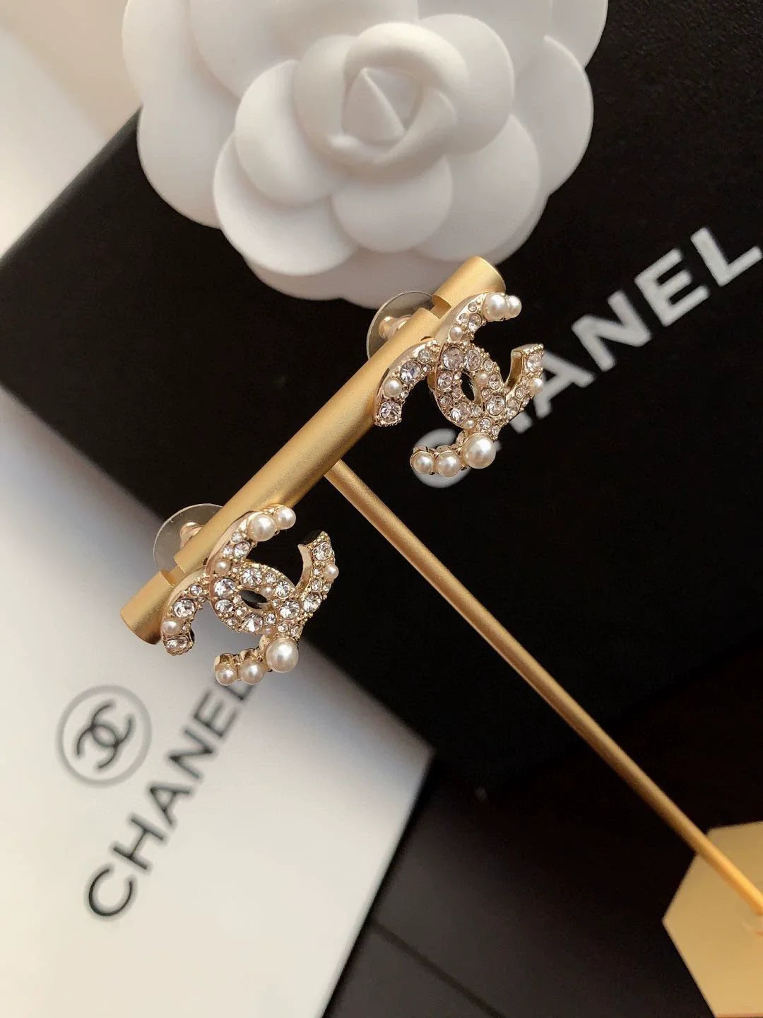 CC earrings