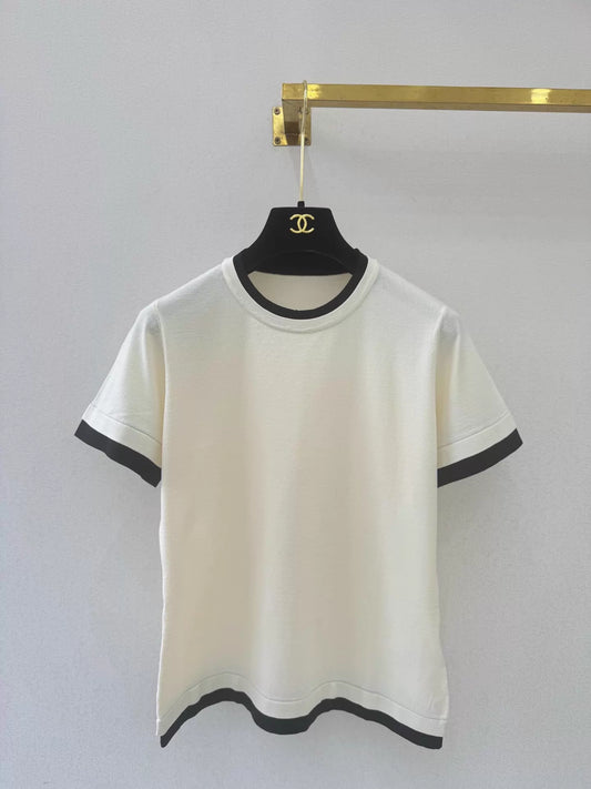 26ss Faux Two-Piece Patchwork T-Shirt