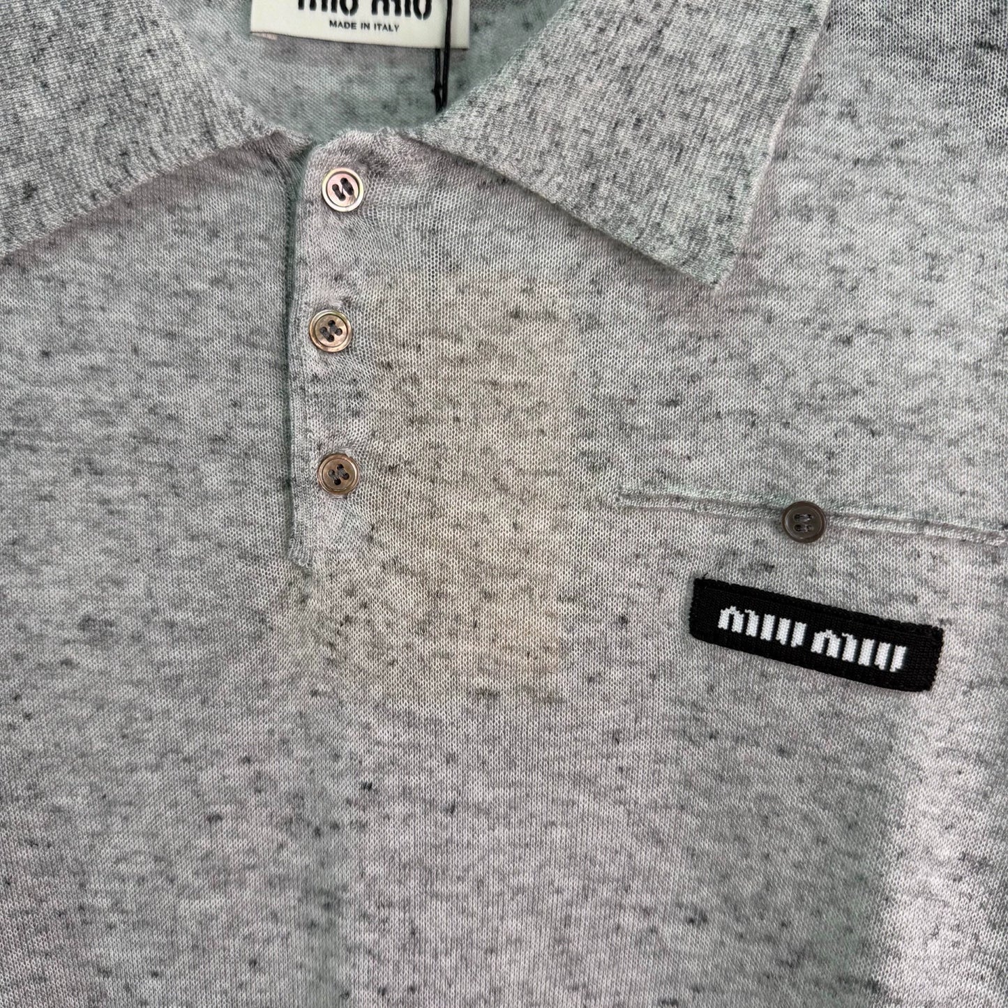 MiuMiu/26 Early Autumn New Polo Knit Sweater