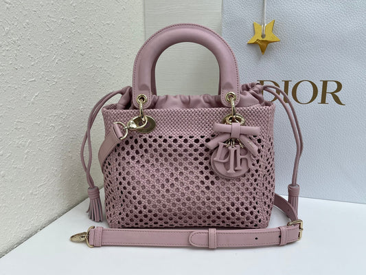 2026 Woven Bag 24cm Lambskin