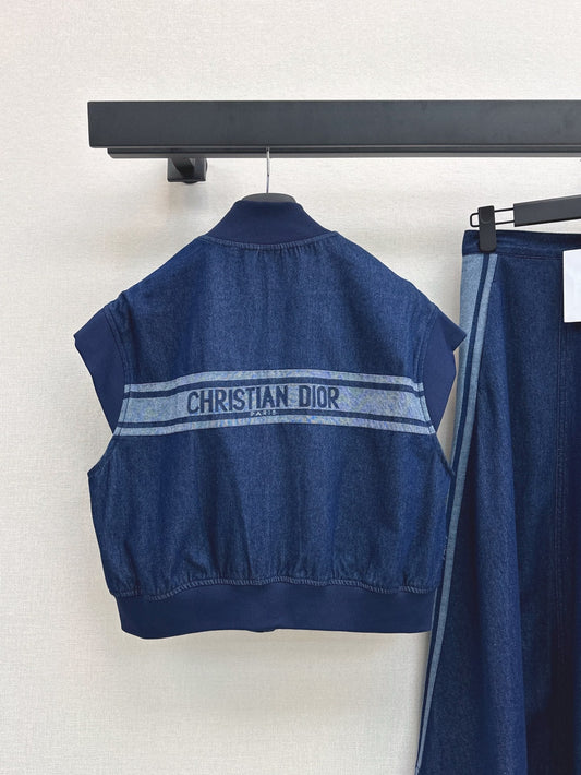 25ss denim vest