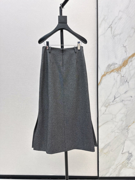 25ss webbing skirt