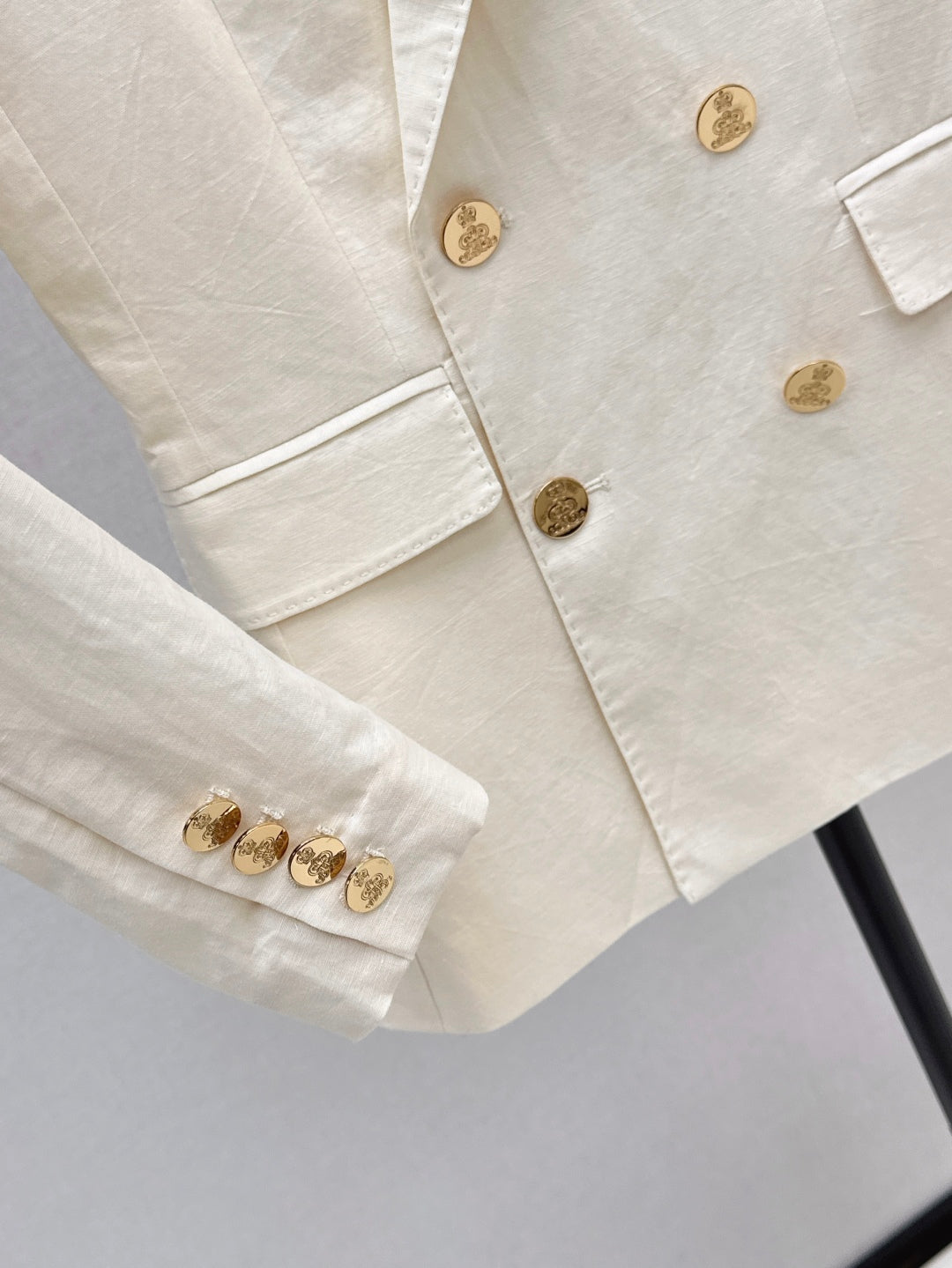 25fw linen blazer