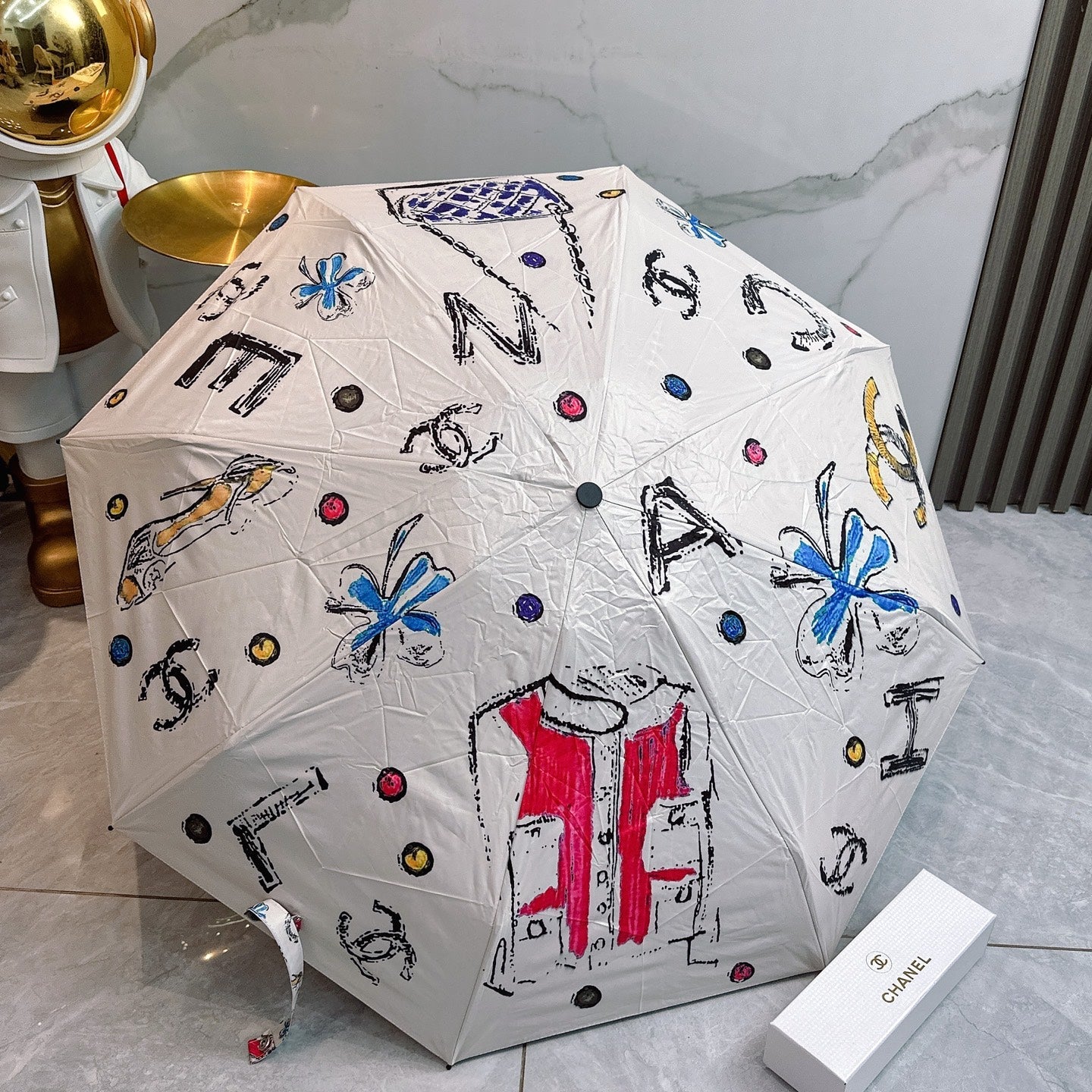 New manual folding umbrella