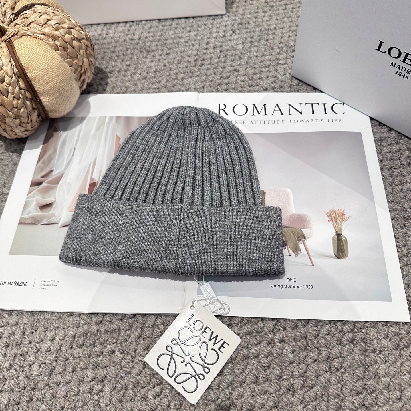 25fw new woolen hat