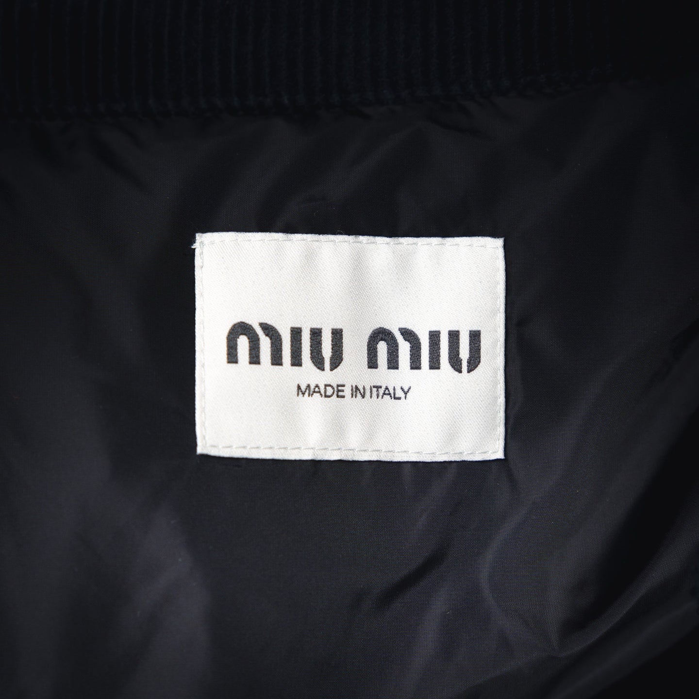Miu 25fw corduroy jacket