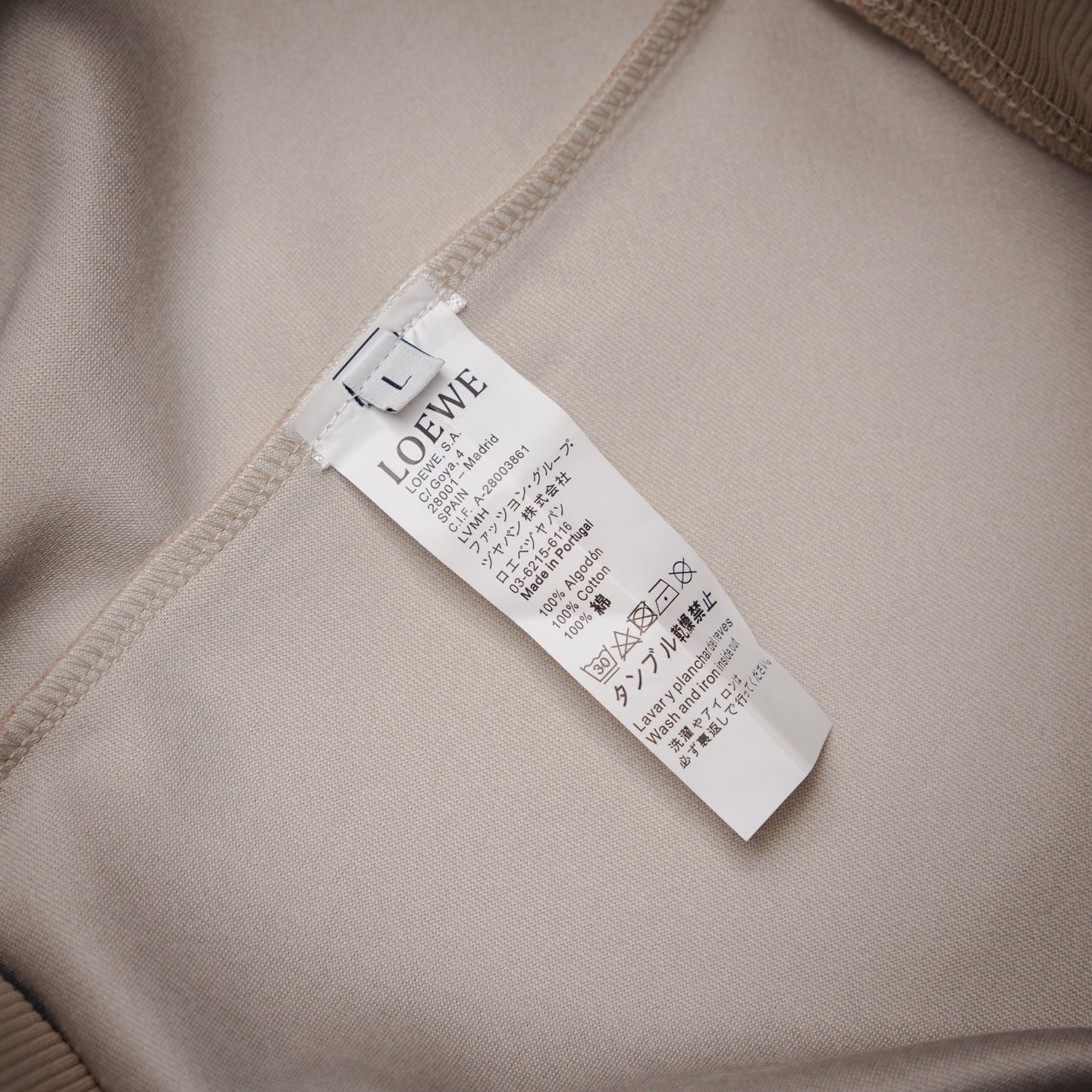 Loe 25fw printed hoodie