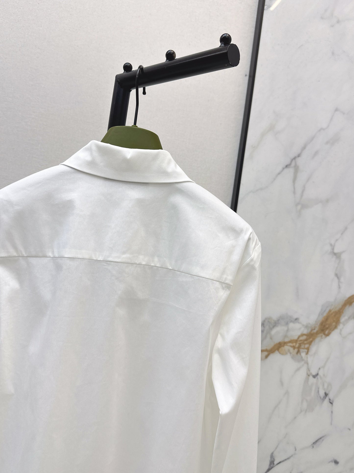 Embroidered Collared Shirt