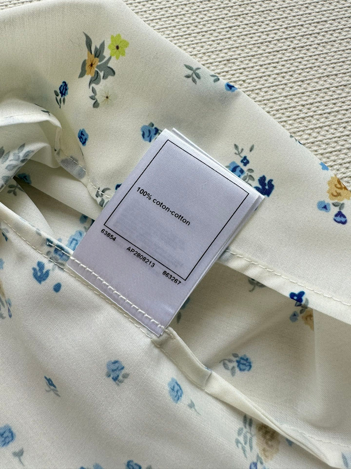 chanel/26SS NEW Court Style Floral Vest Shirt