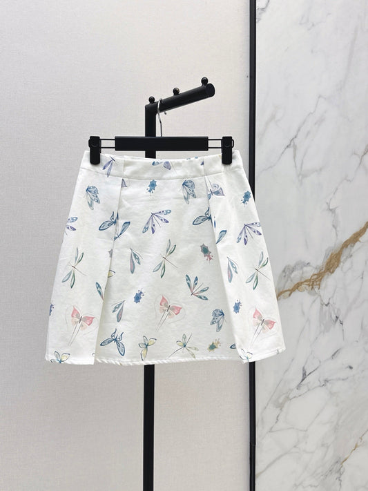 Dior/26SS NEW Nautical Series Denim Skirt