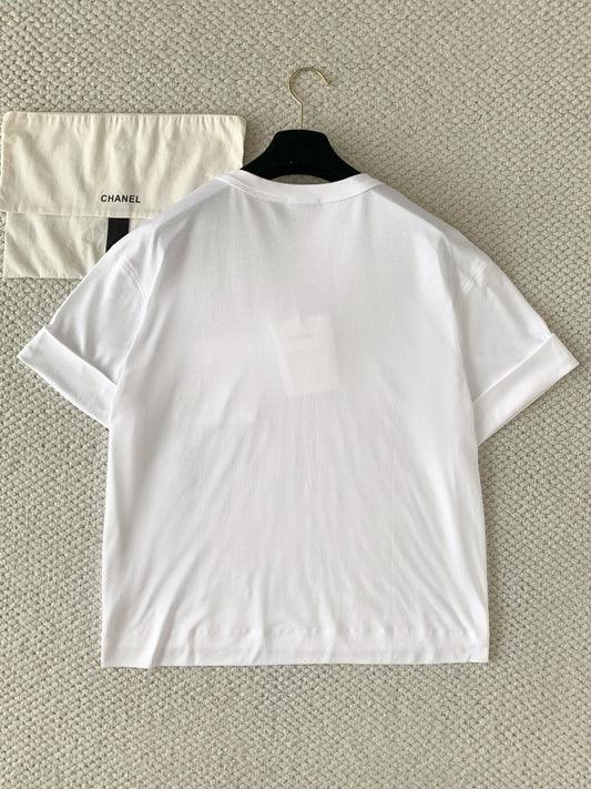 🔥Highest Quality🔥26SS NEW Hot Selling Coco Beach White Mohair Knit T-shirt